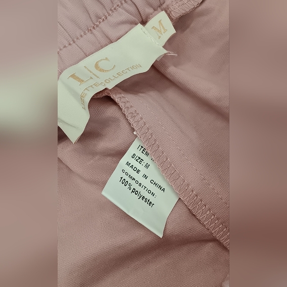 Crystal-embellished Jersey Cargo pants Utility Pant Pink Bling Bling M Joggers - Picture 7 of 9